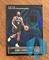 2021-22 Illusions Blue Sapphire #65 James Harden Nets